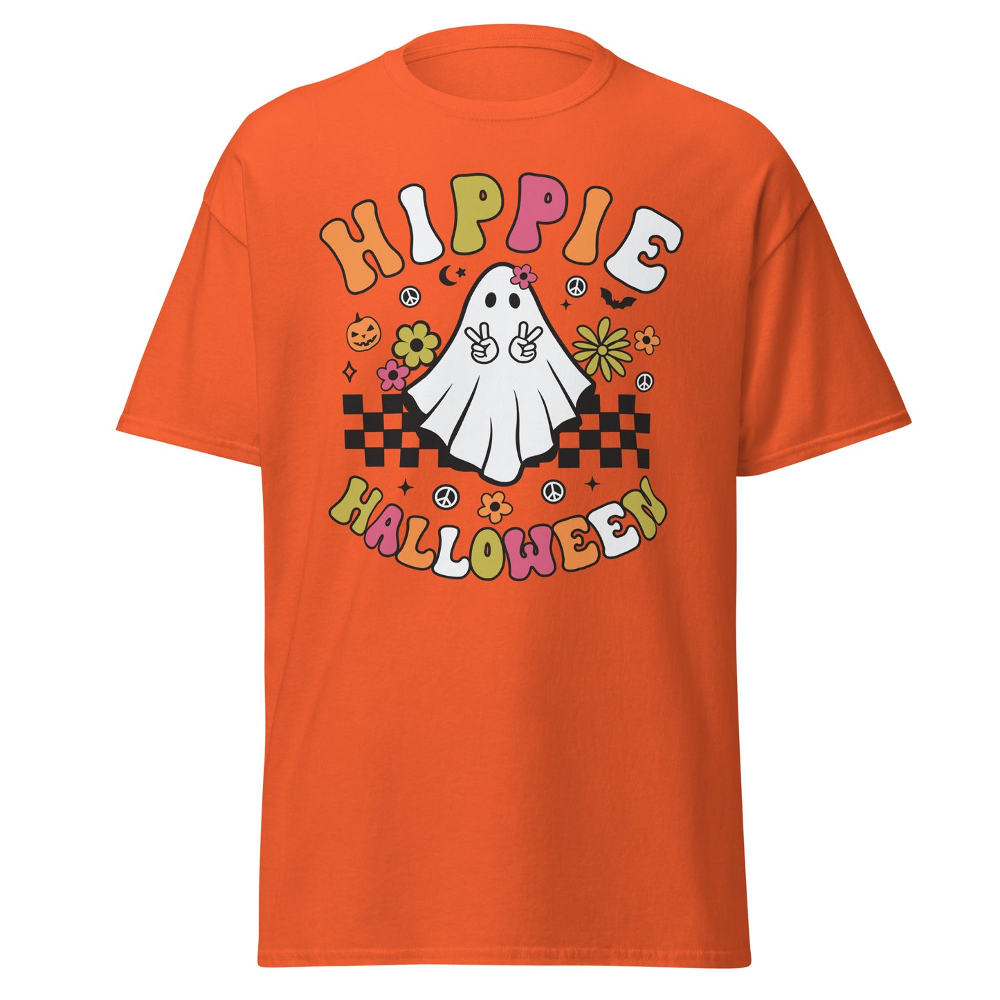 Hippie Halloween, camiseta de estilo suave de Halloween