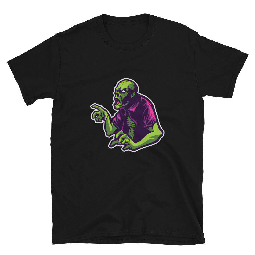 Zombie Scream Horror Fit Camiseta unisex de estilo suave