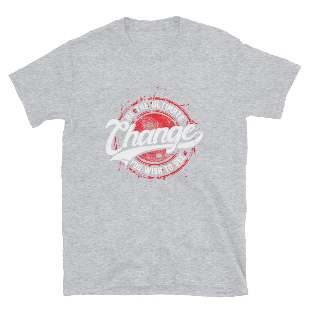 Trabaja duro, sueña en grande y ajusta la camiseta unisex Softstyle