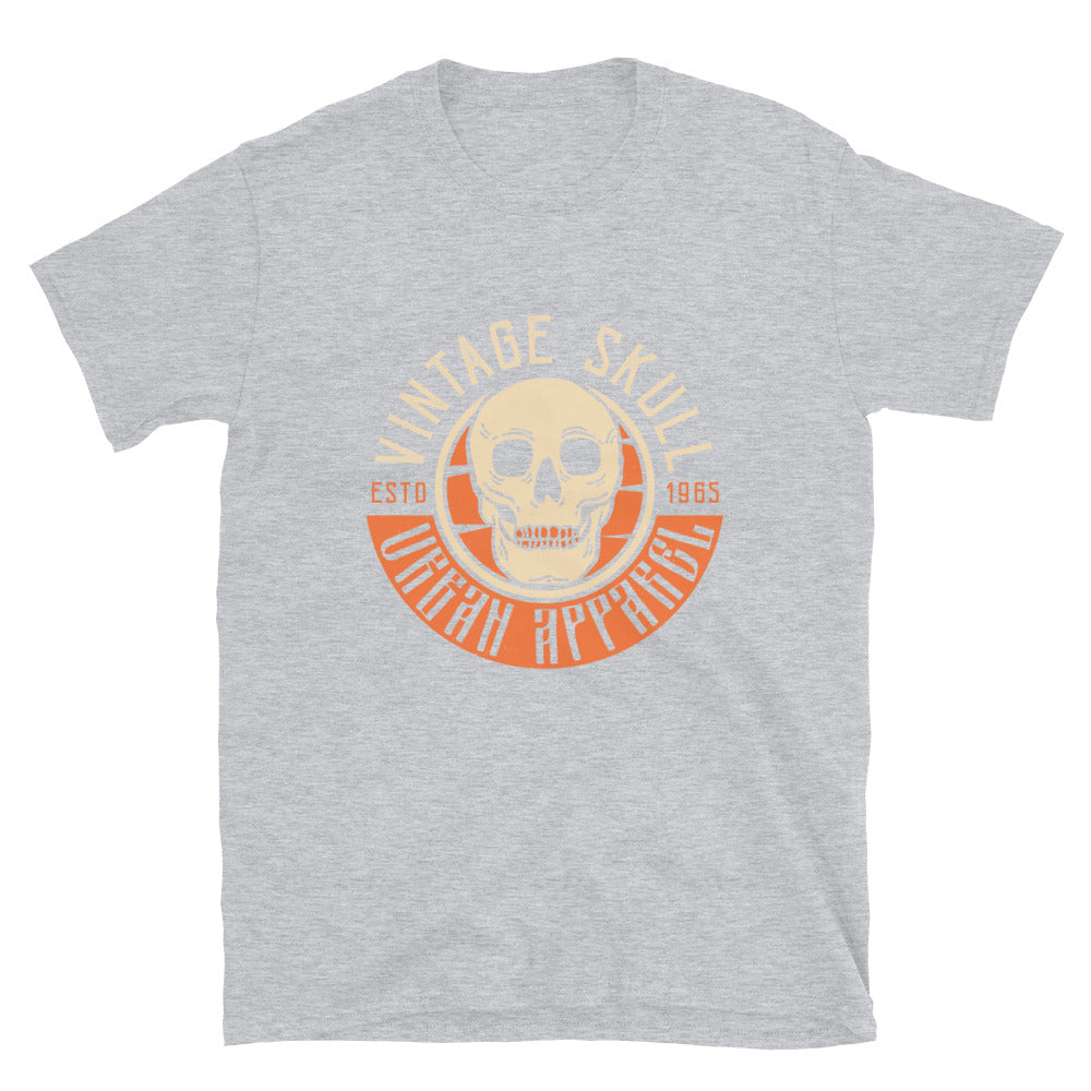 Camiseta unisex Softstyle con ajuste de calavera vintage