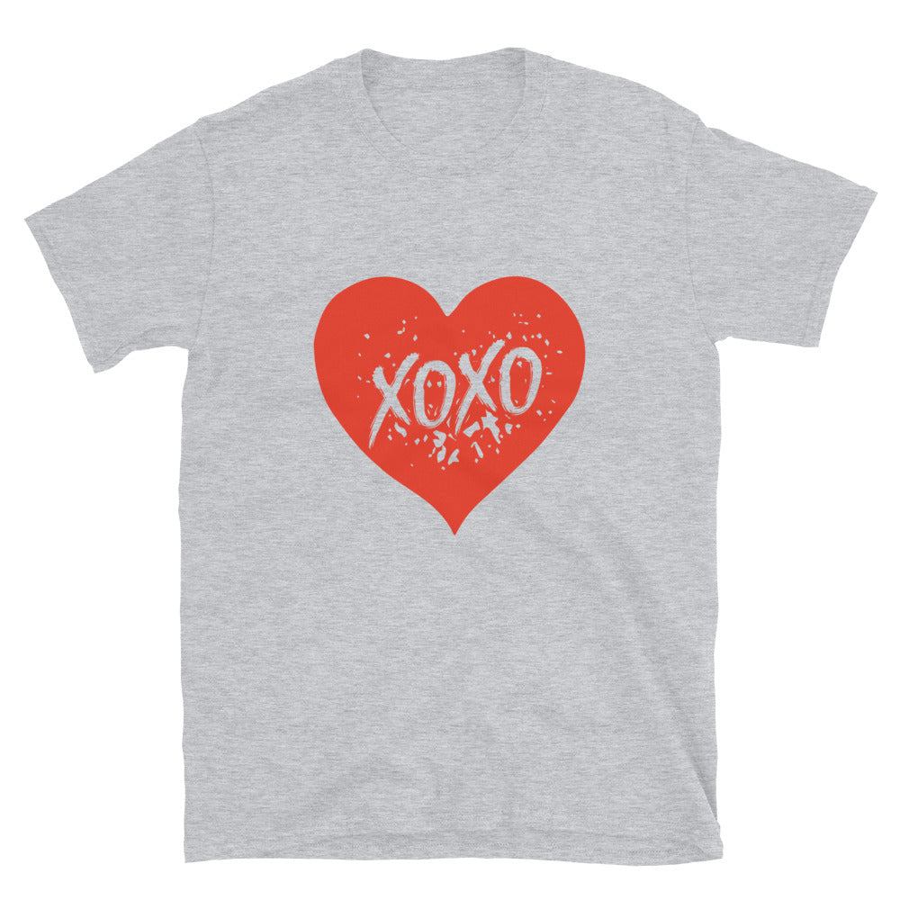 XOXO Love Fit Camiseta unisex de estilo suave