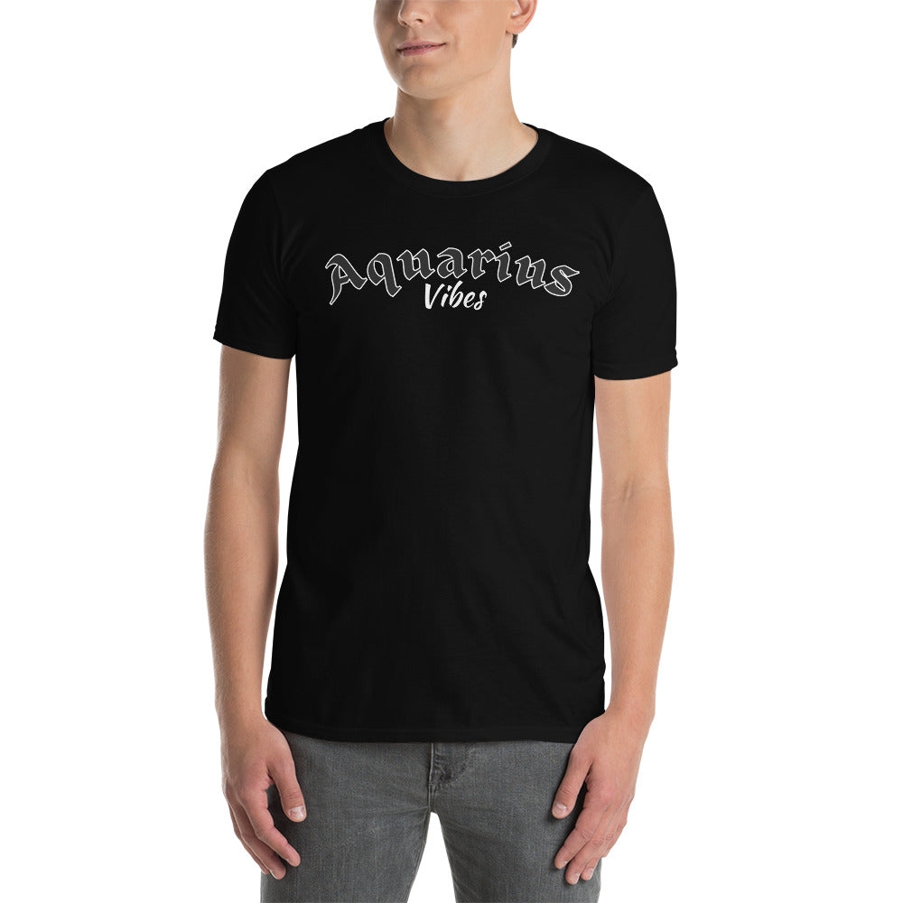 Camiseta unisex de manga corta Acuario