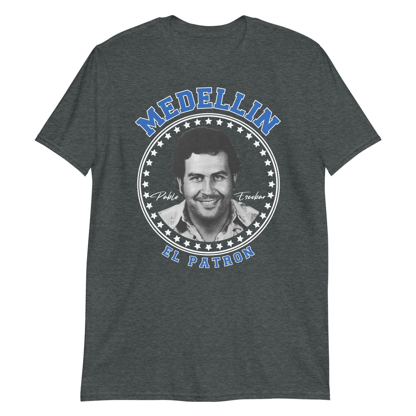 Pablo Escobar El Patrón , Cartel de Medellín Camiseta Gráfica Camiseta Unisex de Manga Corta