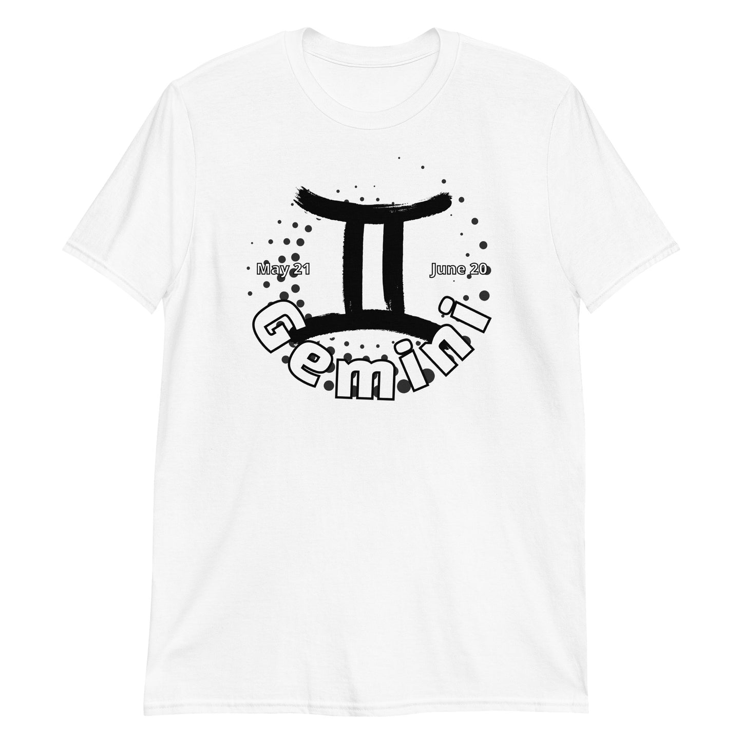 Camiseta unisex de manga corta Géminis