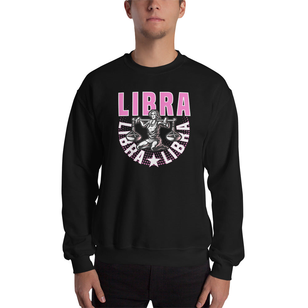Sudadera unisex con signo del zodiaco Libra