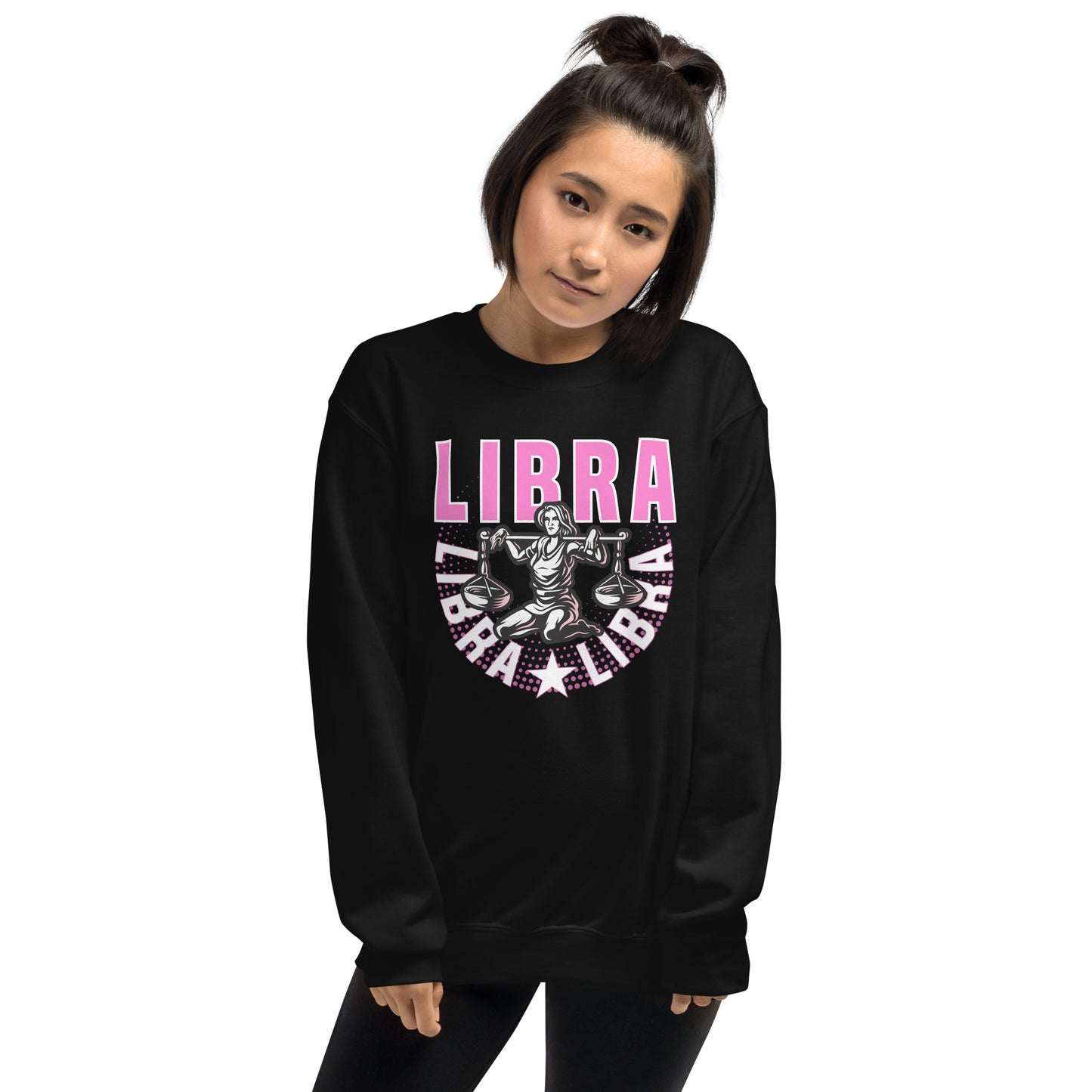 Sudadera unisex con signo del zodiaco Libra