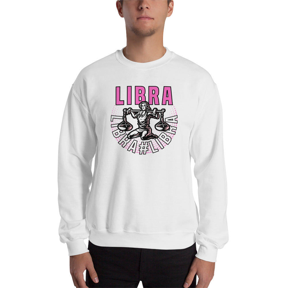 Sudadera unisex con signo del zodiaco Libra