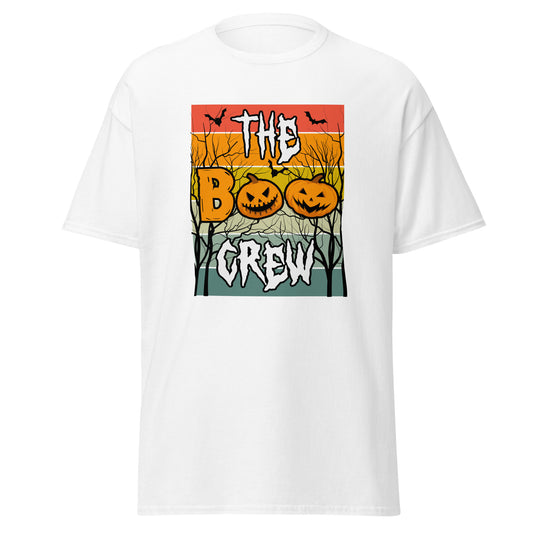 The Boo Crew, Halloween-Design, weiches T-Shirt aus schwerer Baumwolle