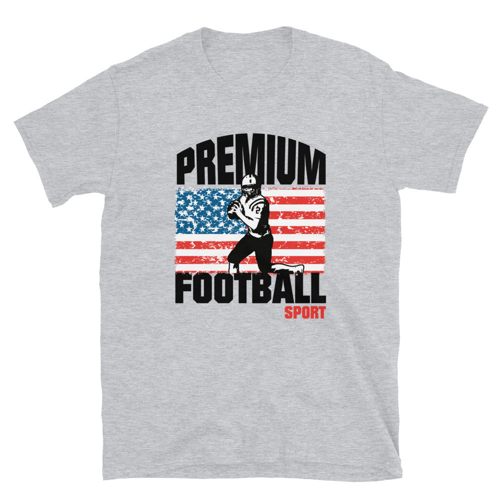 Camiseta Softstyle unisex de ajuste deportivo de fútbol premium