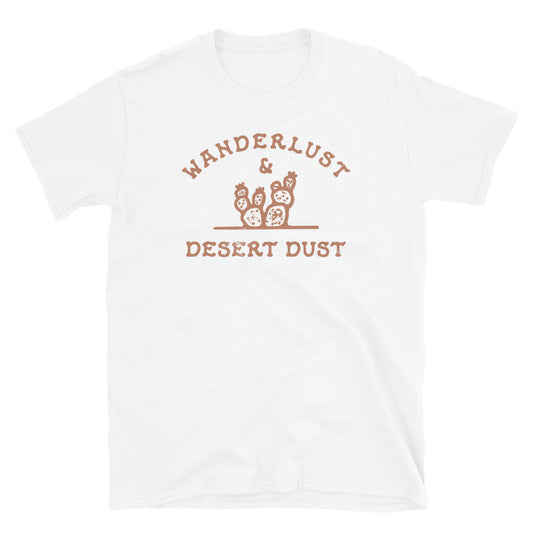 Wanterlust Desert Dust Cactus Fit Unisex Softstyle T-Shirt