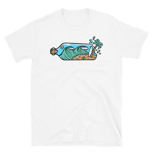 Beautiful Beach in a Bottle - Fit Unisex Softstyle T-Shirt