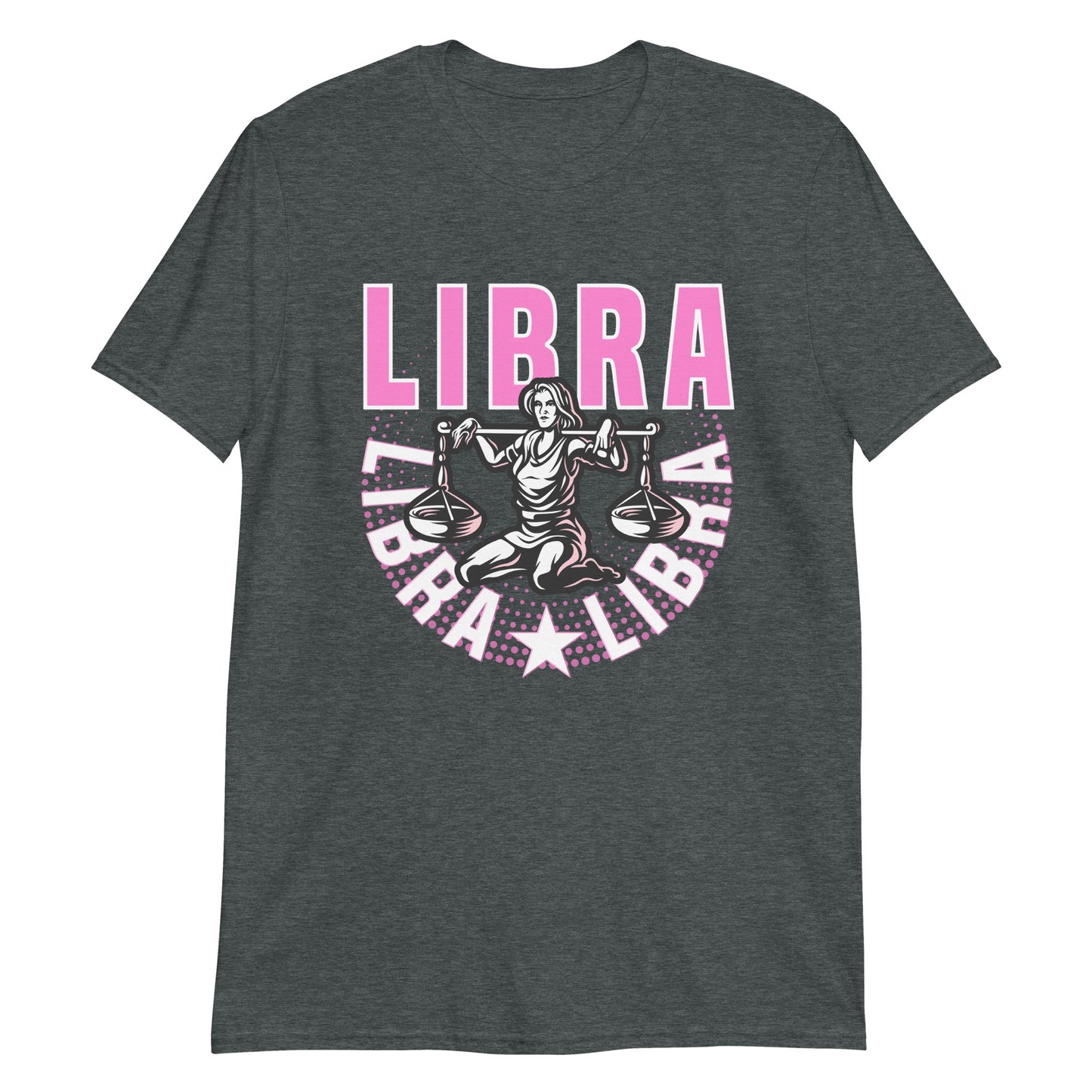 Camiseta unisex de manga corta Libra