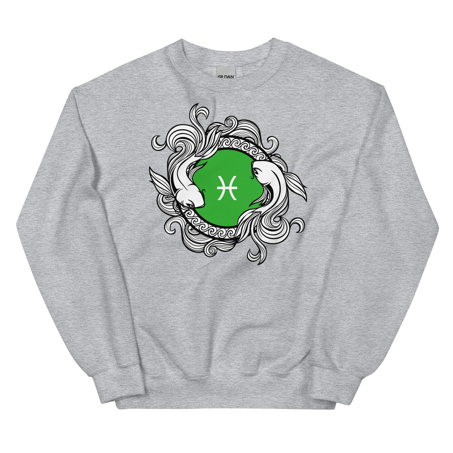Sudadera unisex con signo del zodíaco de Piscis
