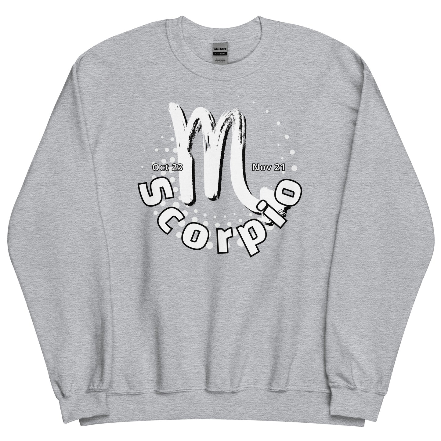Sudadera unisex con signo del zodiaco Escorpio