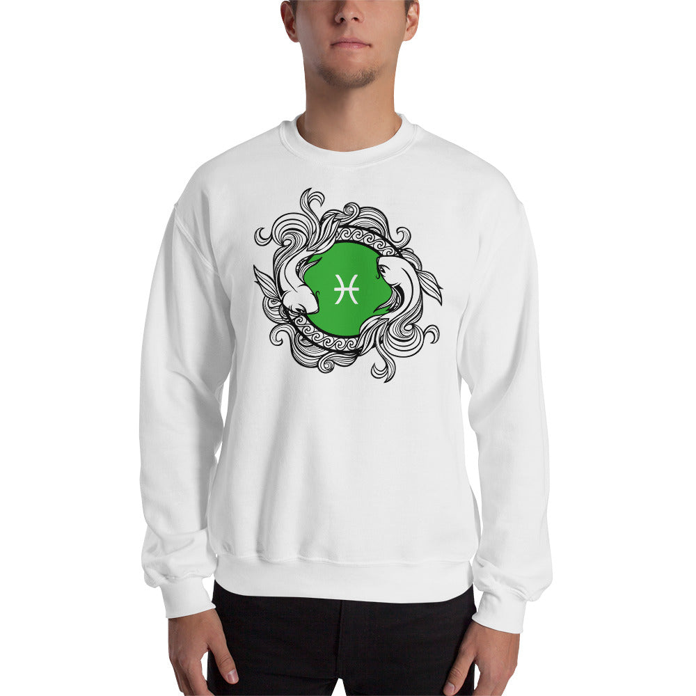 Sudadera unisex con signo del zodíaco de Piscis
