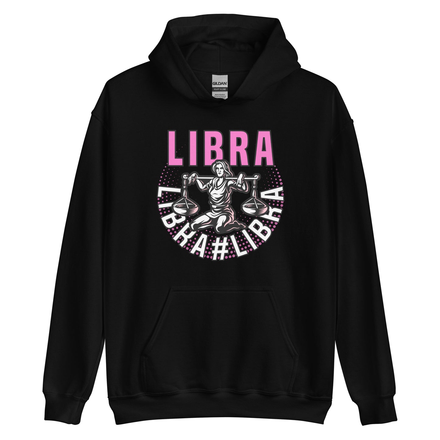 Sudadera con capucha unisex Libra Zodiac Sign