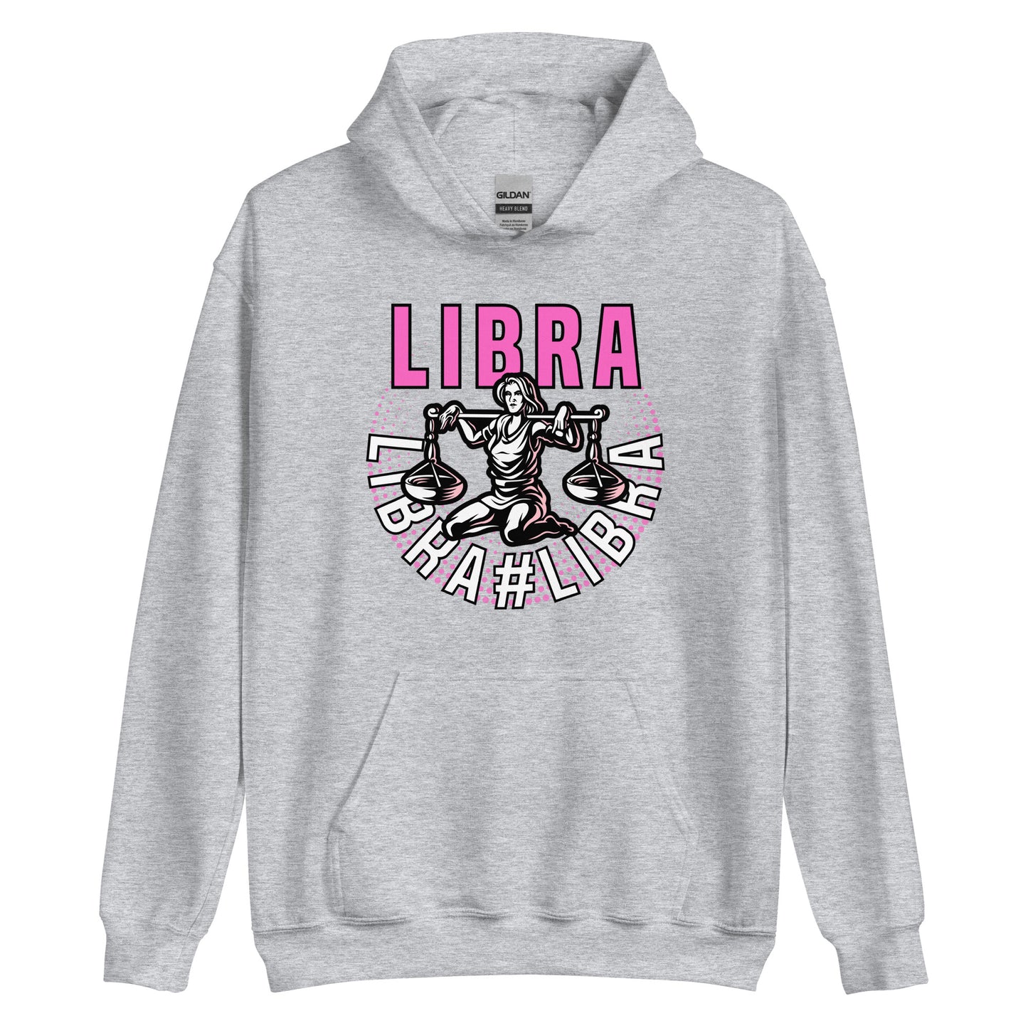 Sudadera con capucha unisex Libra Zodiac Sign