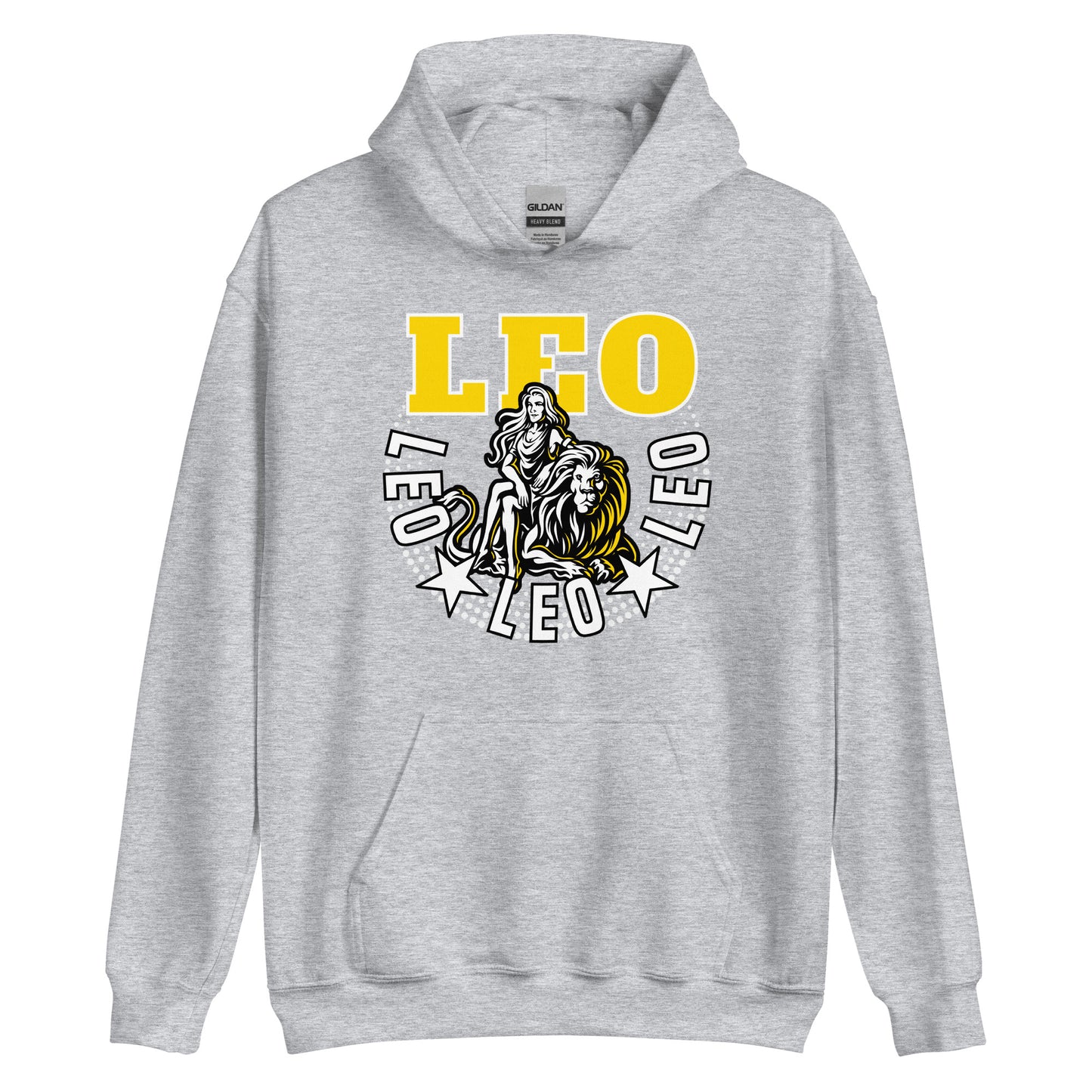Sudadera con capucha unisex Leo Zodiac Sign