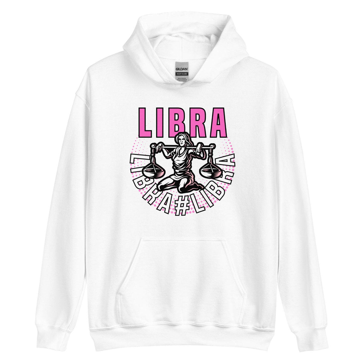Sudadera con capucha unisex Libra Zodiac Sign